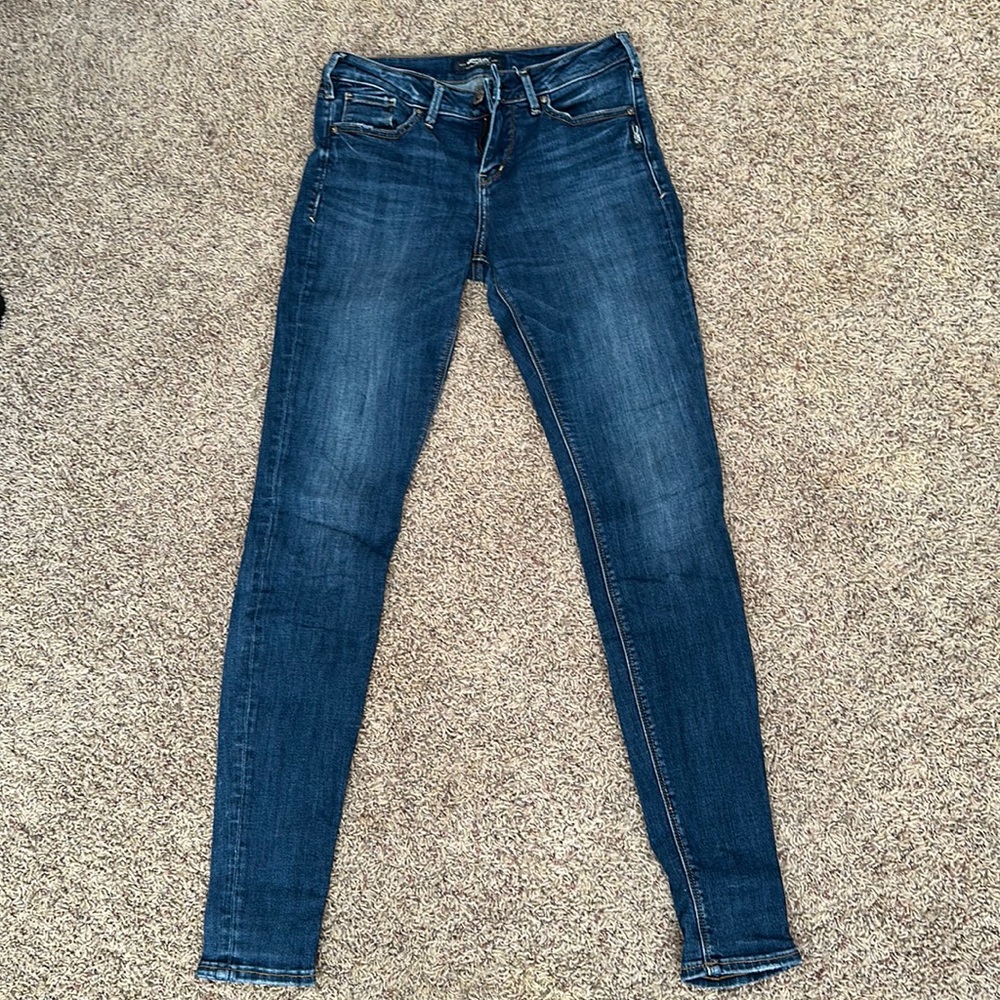 Silver Jeans Avery Super Skinny size 28